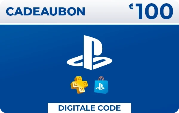 Sony PlayStation Cadeaubon 100 euro