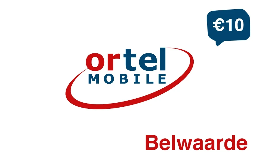 Ortel Mobile belwaarde 10 euro
