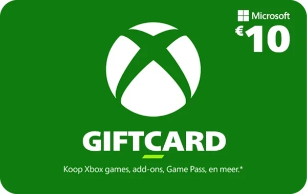 Xbox Giftcard 10 euro