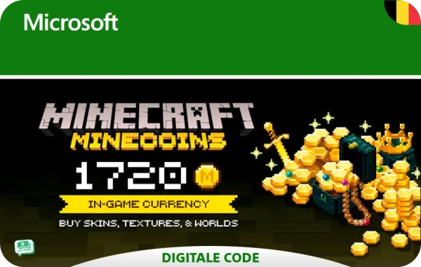 Xbox Minecraft 1720 Coins