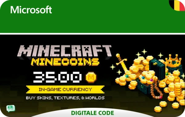 Xbox Minecraft 3500 Coins