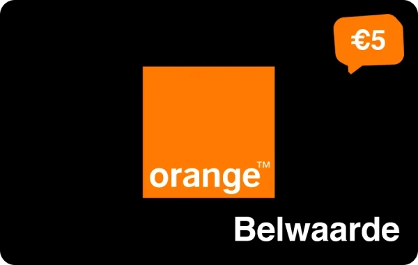 Orange belwaarde 5 euro