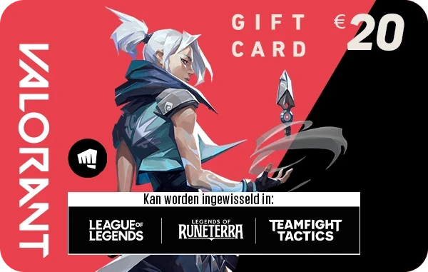 Valorant giftcard 20 euro