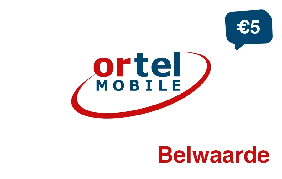 Ortel Mobile belwaarde 5 euro