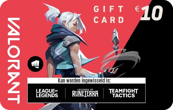 Valorant giftcard 10 euro