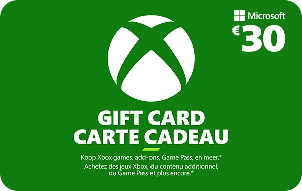 Xbox Giftcard 30 euro