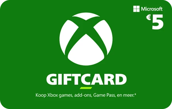 Xbox Giftcard 5 euro