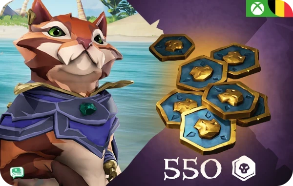 Sea of Thieves Castaway's Ancient Coin Pack 550 Coins (Xbox)