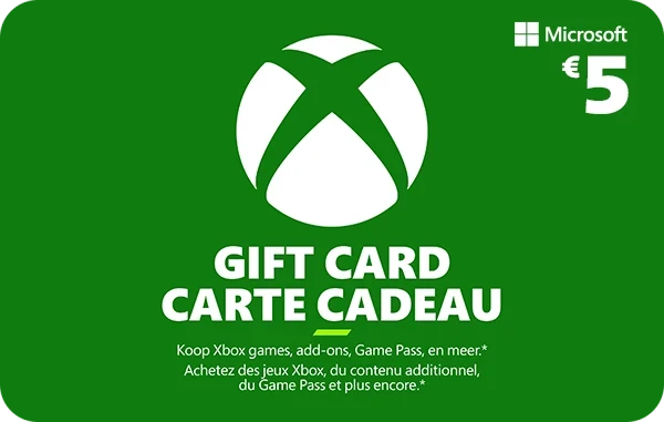 Xbox Giftcard 5 euro