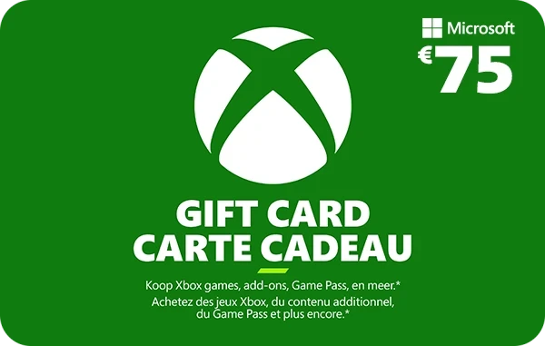 Xbox Giftcard 75 euro