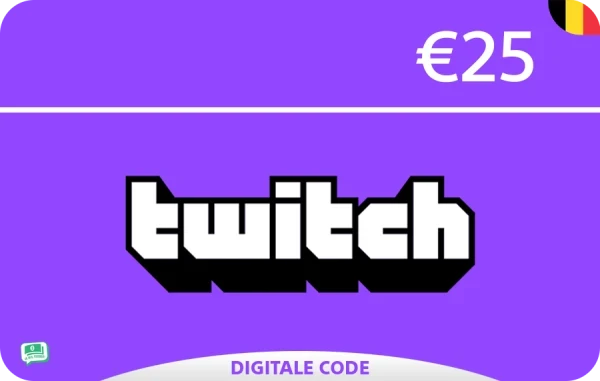 Twitch Giftcard 25 euro