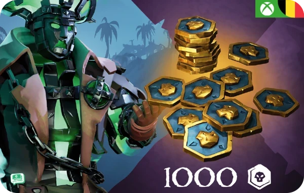 Sea of Thieves Seafarer's Ancient Coin Pack 1000 Coins (Xbox)