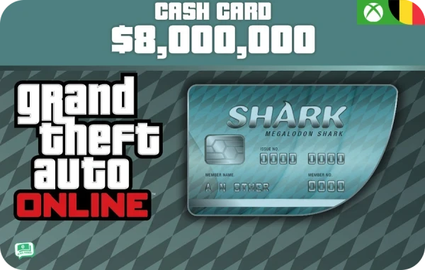 Grand Theft Auto V (GTA V) Megalodon Shark Cash Card (Xbox)